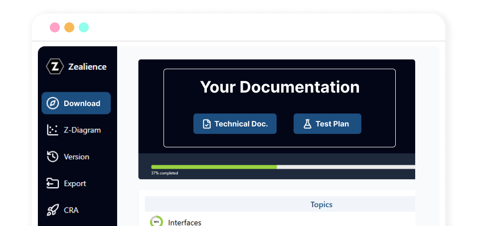 Browser showing error