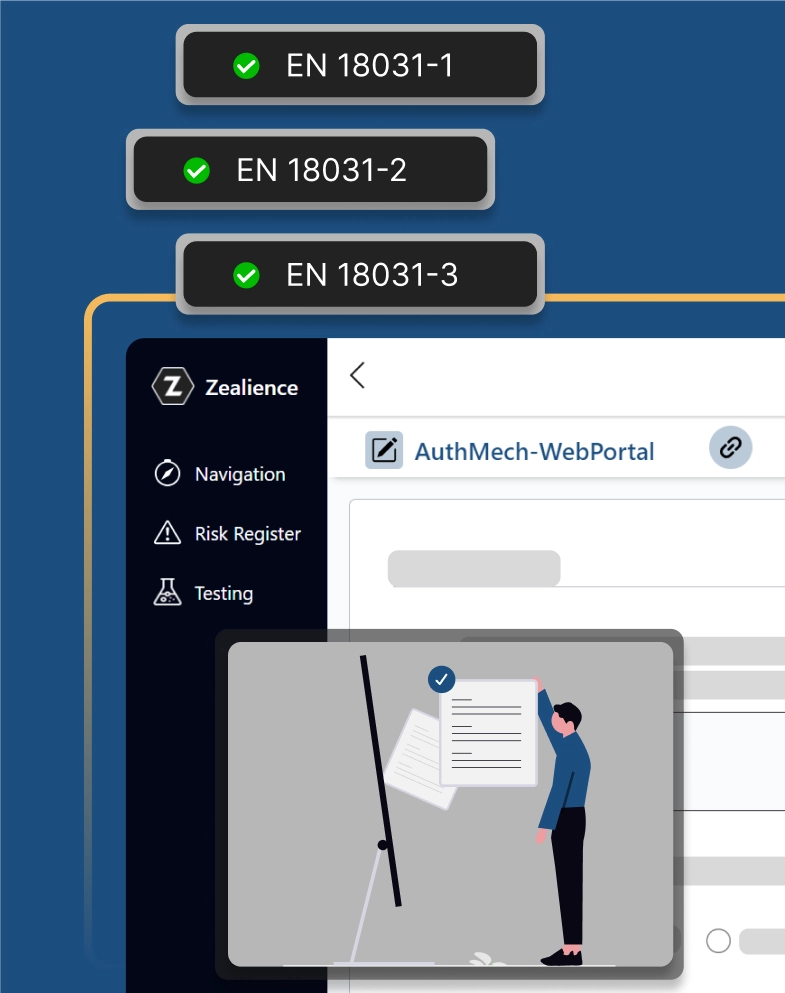 EN 18031-3 Technical Doc & Test Plan Generation