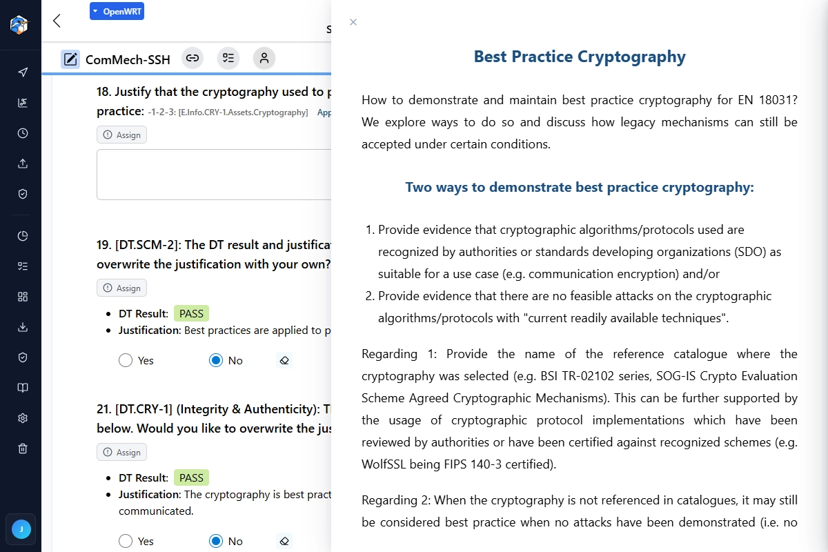 Z-CMS rich compliance guidance