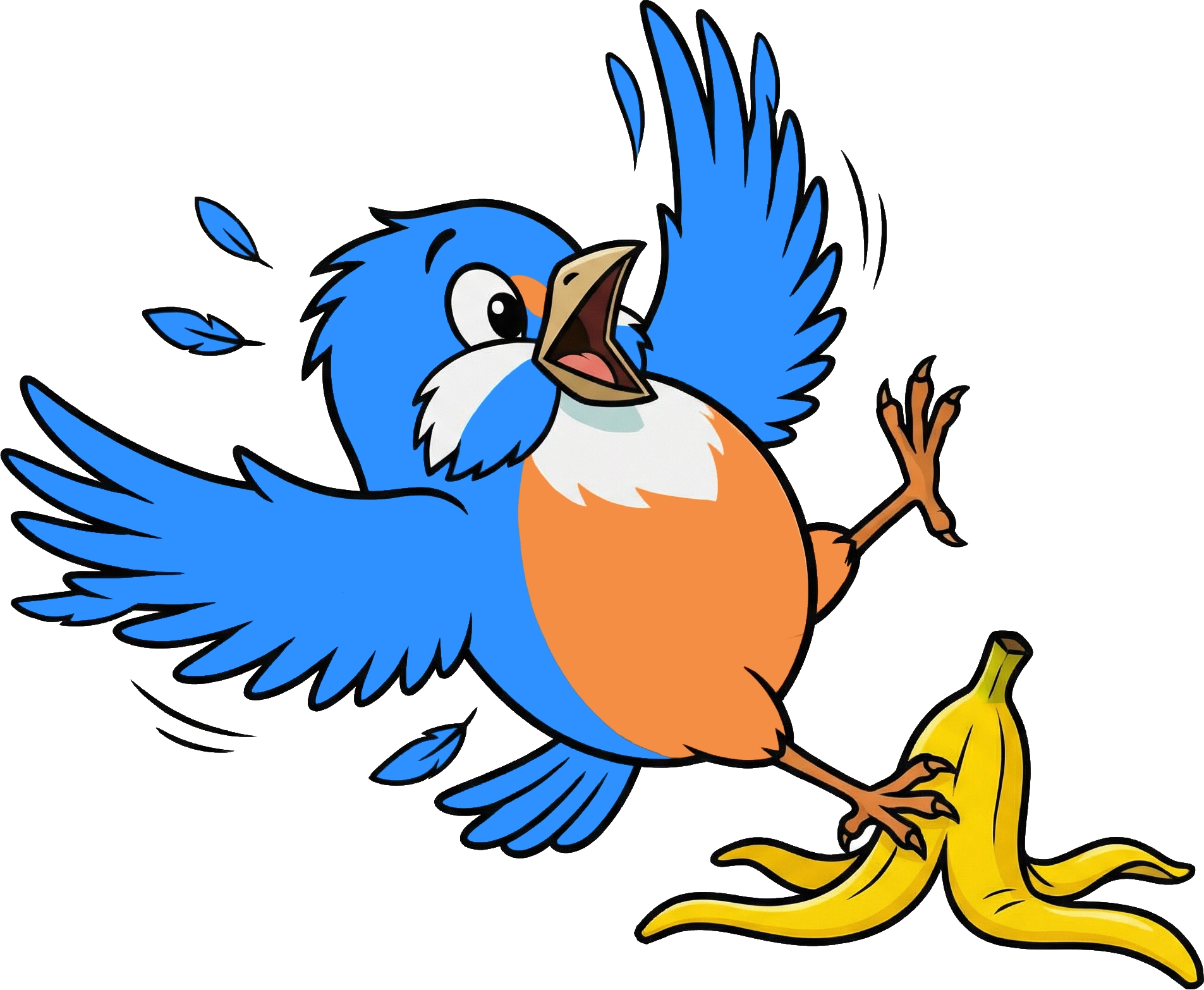 Zealie slipping on a banana - don't slip on compliance